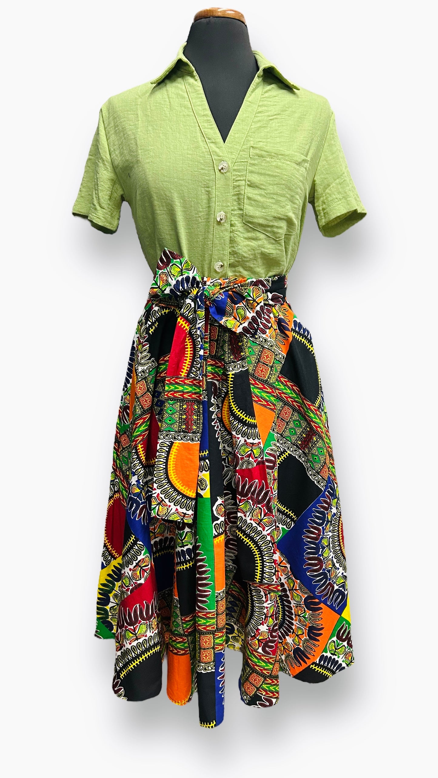 Meli Patchwork Skirt