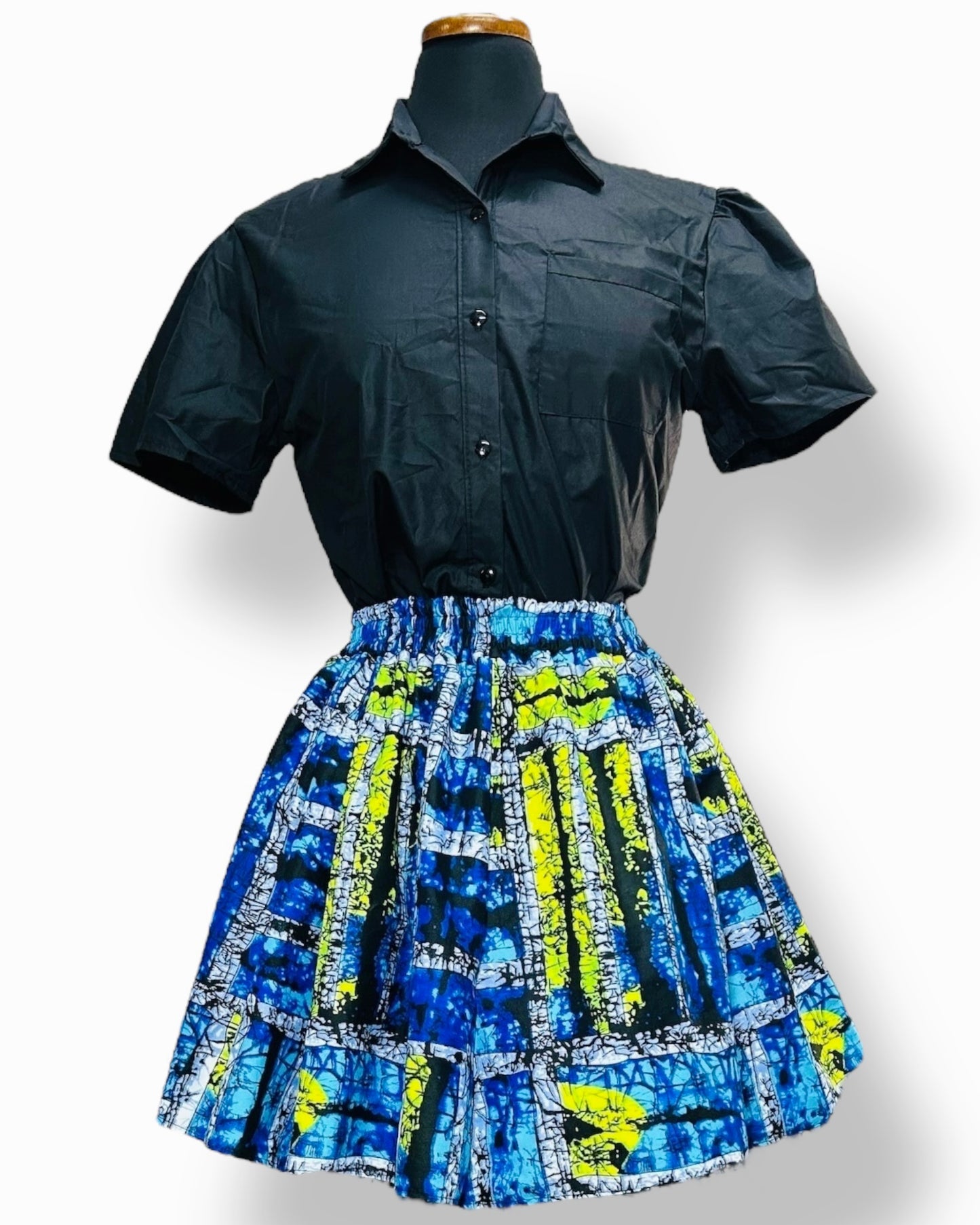 Aisha – Falda Mini Afro