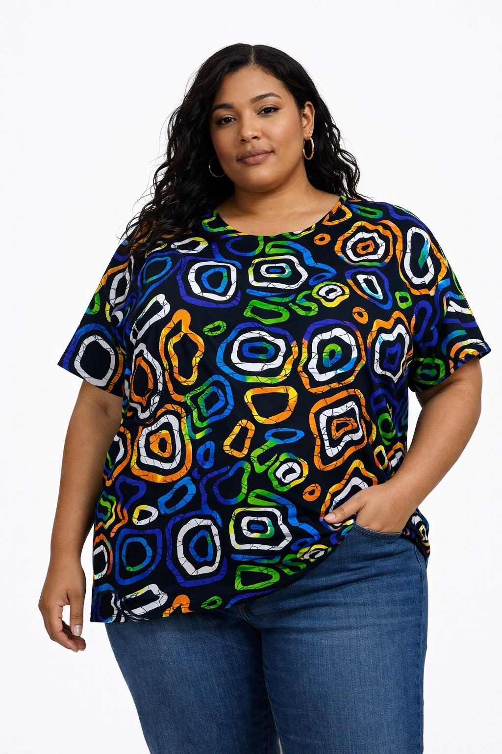 Amari – Camisa AfroUnisex (Multicolor)