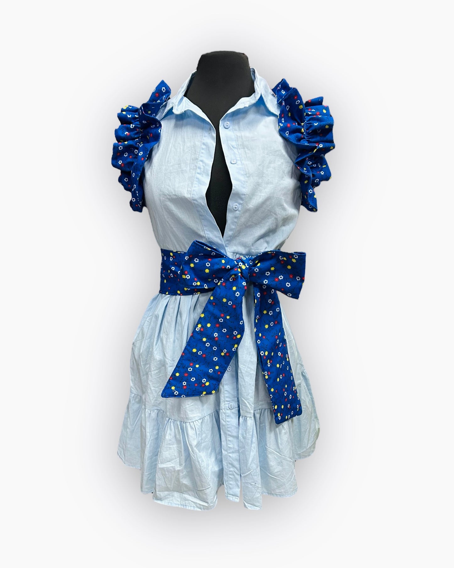 Kerhi Midi Shirt Blue