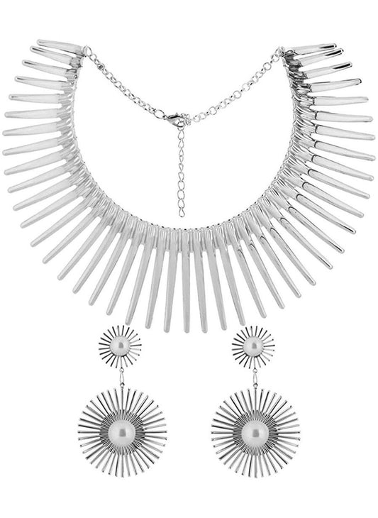 African Choker Gold Set