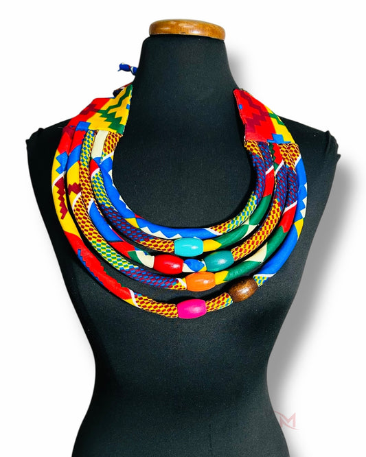 Rake Print Layer Necklace