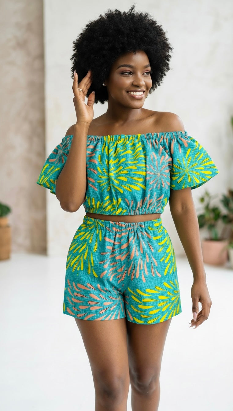 Rainbow Ankara Set