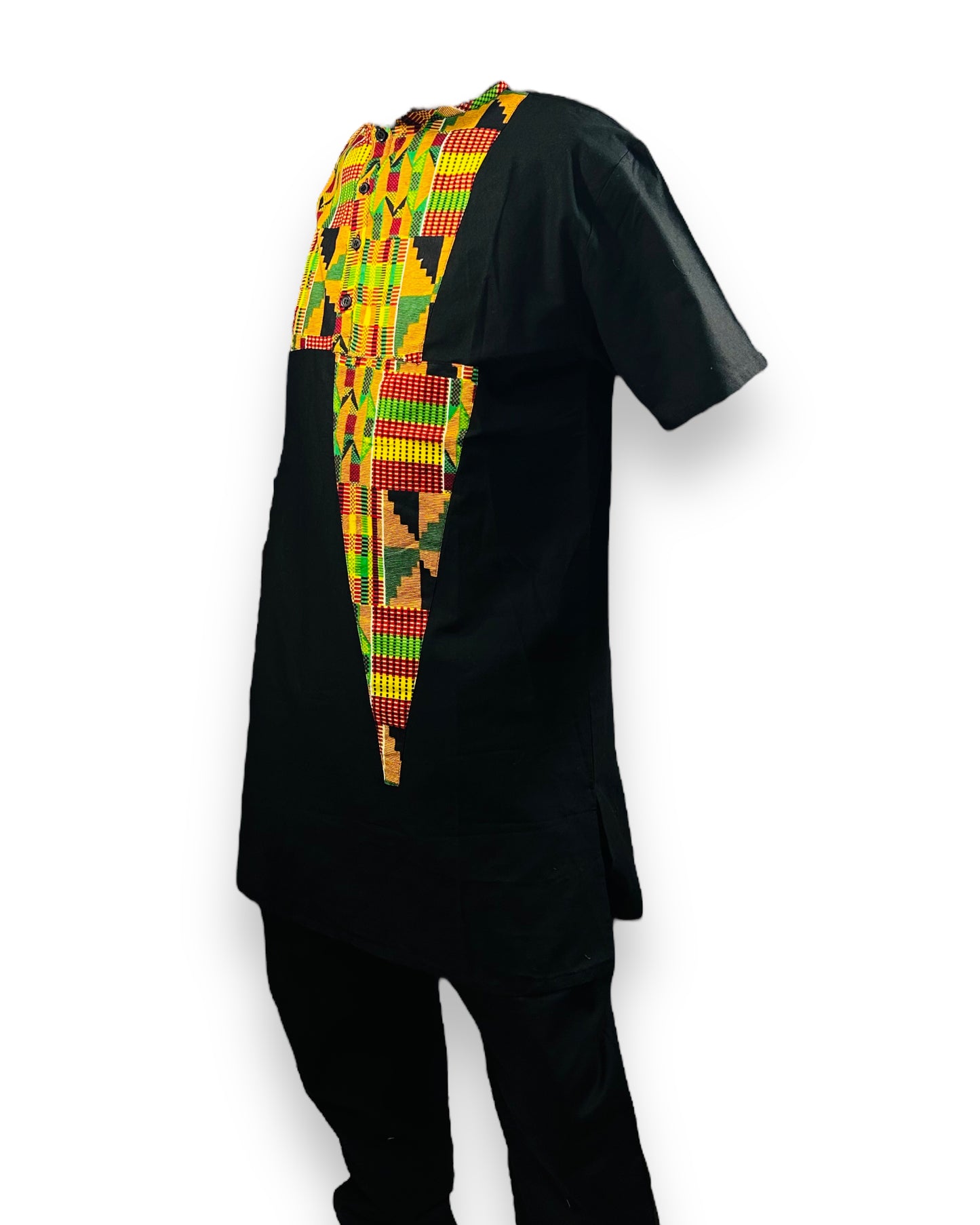 Cito Patchwork Pants Set