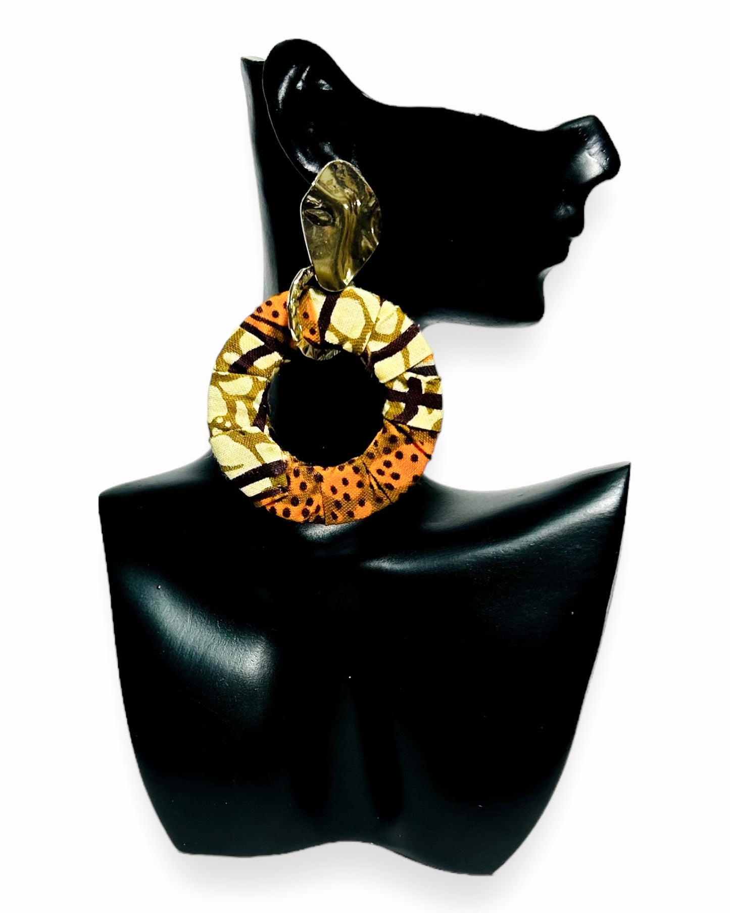 Lily Circle Earrings