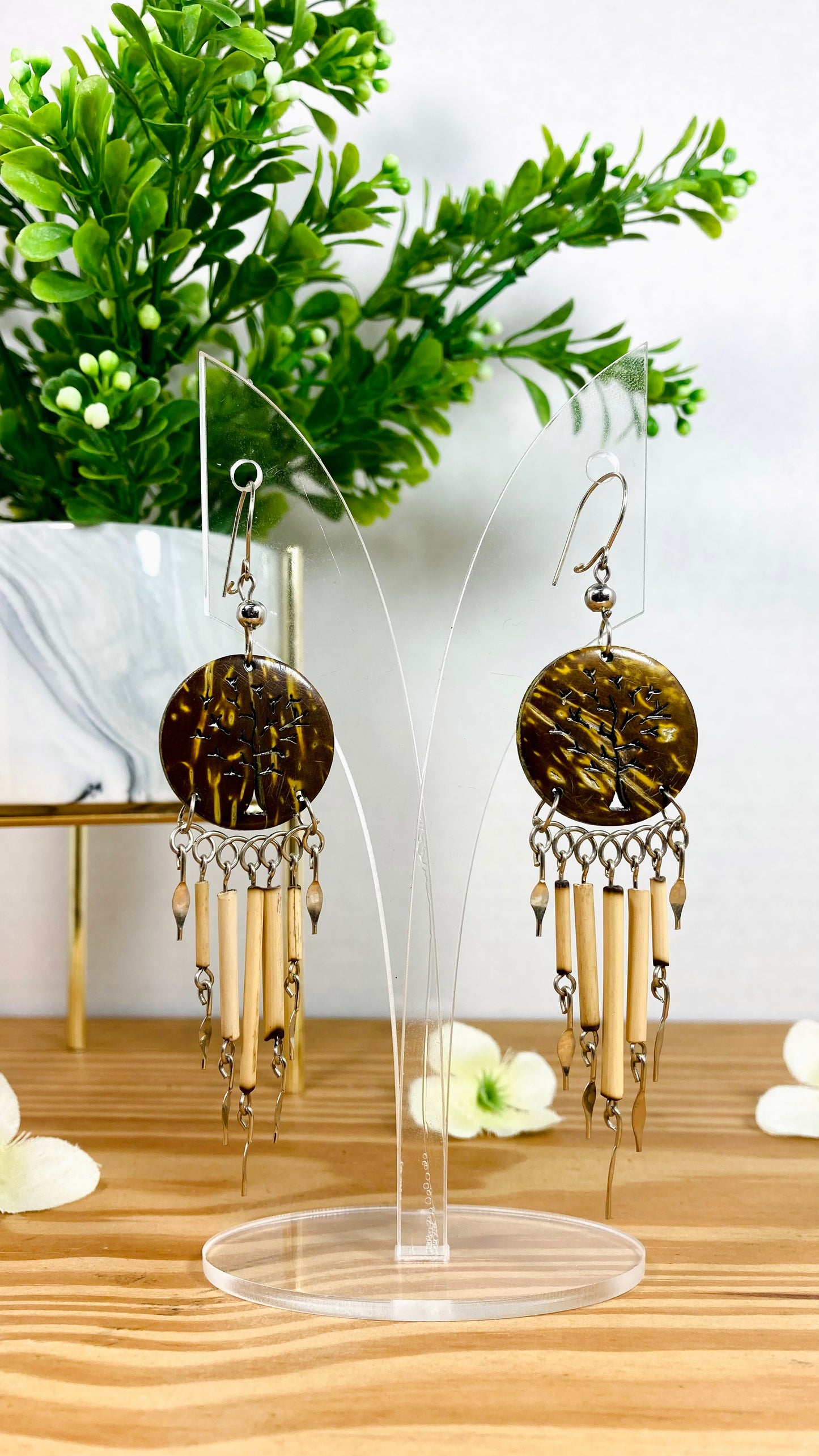 Daly Tree Earrings
