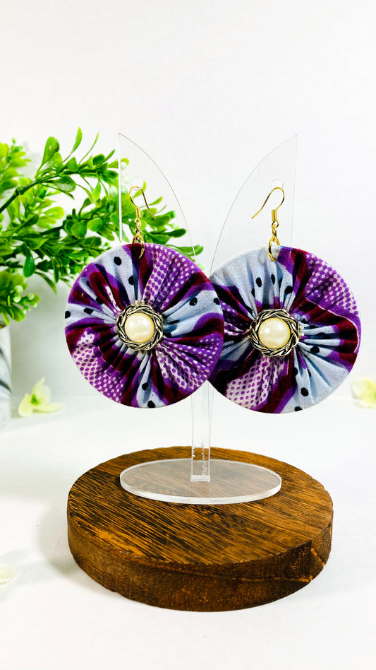 Alesia Gold Melanin Earrings