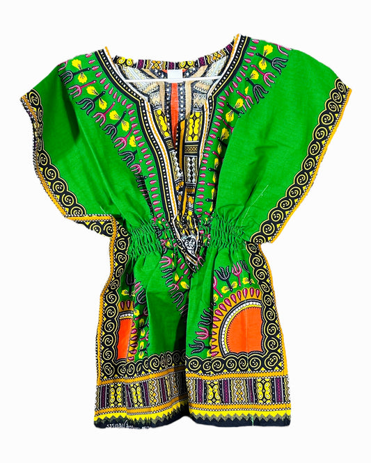 Dashiki Elastic Tops