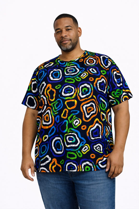 Amari – Camisa AfroUnisex (Multicolor)