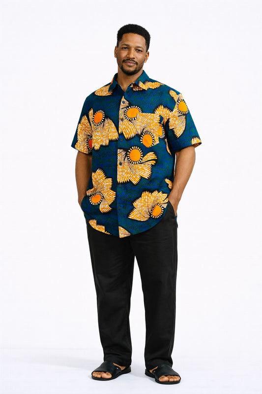 Clarence – Camisa Afro