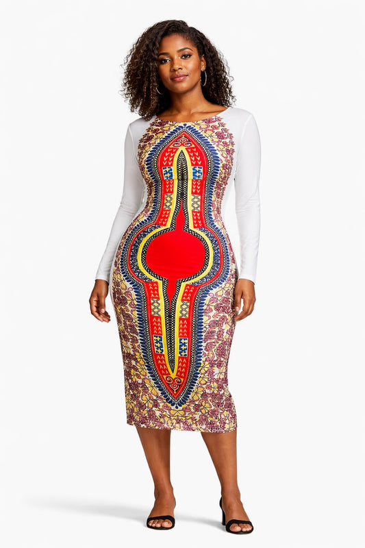 Amara – Vestido Dashiki Clásico