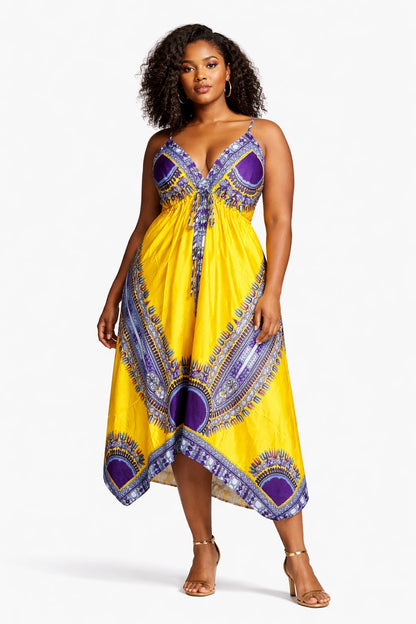 Viktoria - Vestido Dashiki