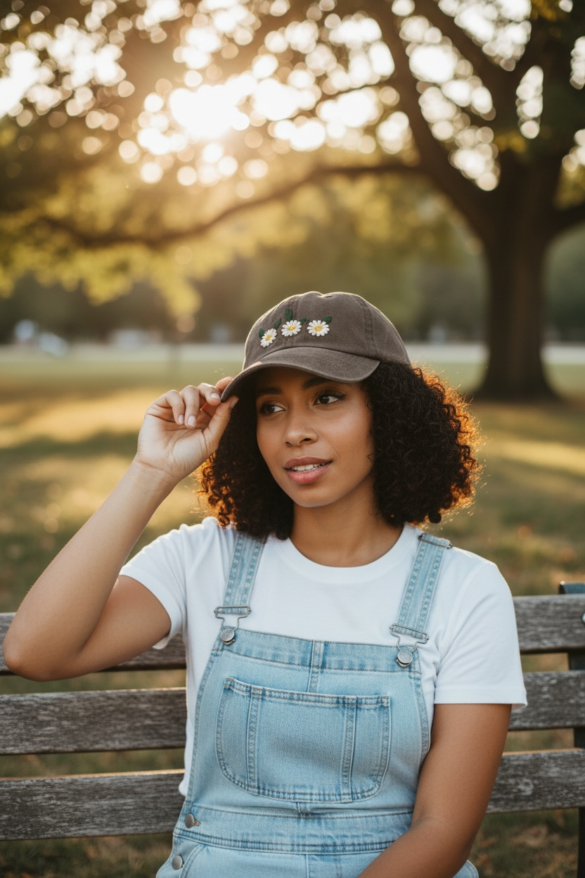 Gorra Bordada Artesanal – Pieza Única