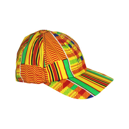 African Print Caps