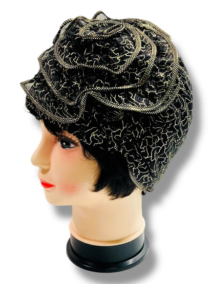 Gorra de reina de encaje