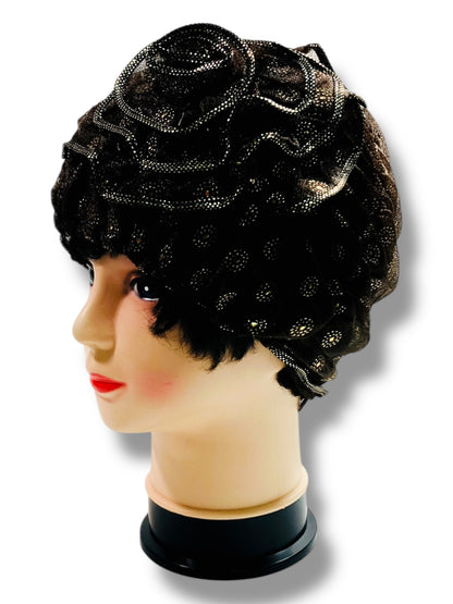 Gorra de reina de encaje