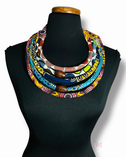 Rake Print Layer Necklace