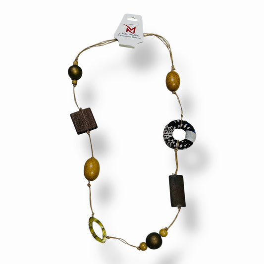 Nova Wood Necklace