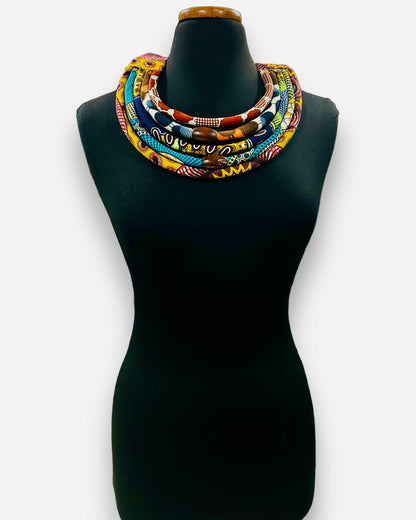 Rake Print Layer Necklace