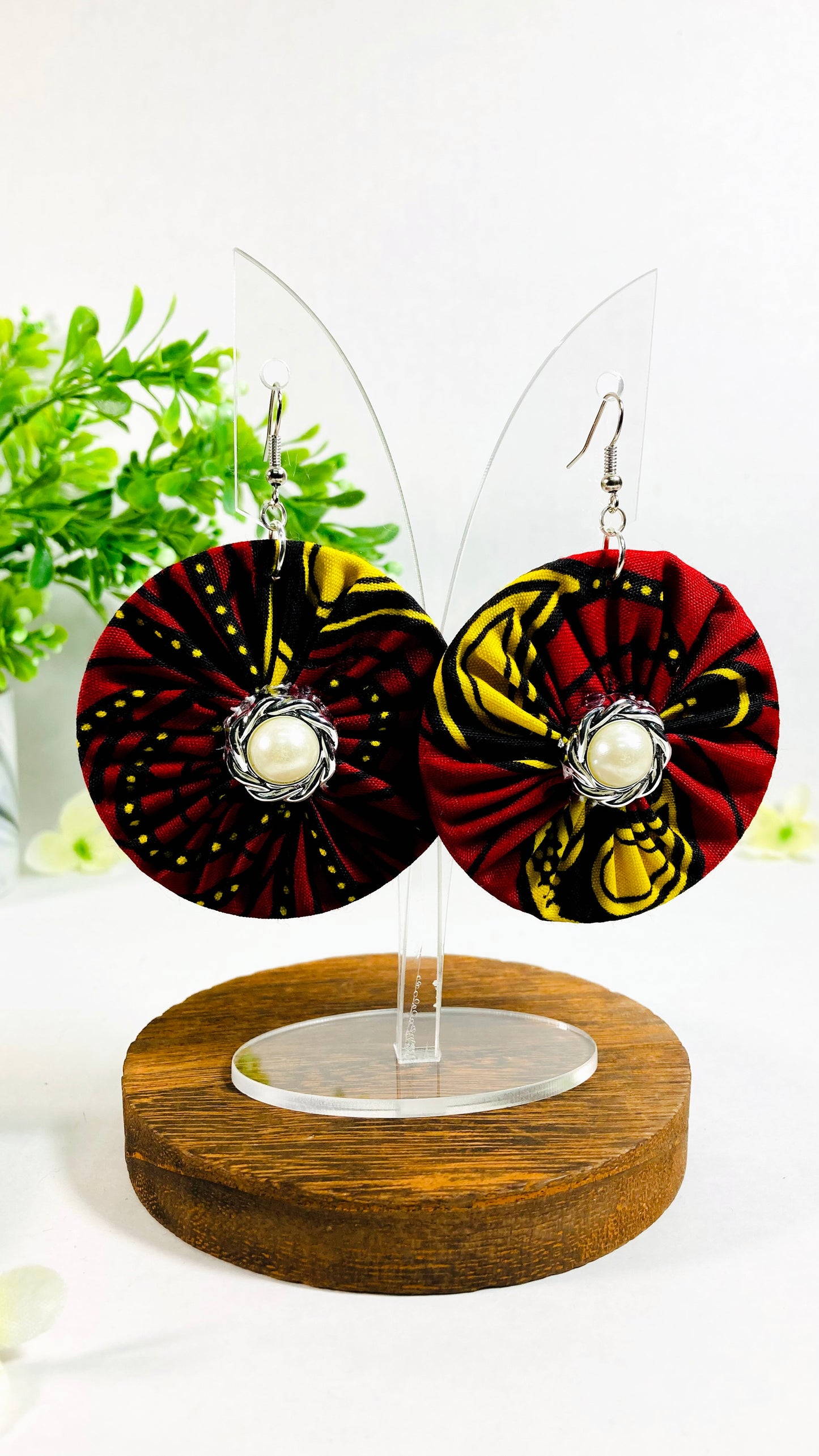 Judith Silver Melanin Earrings