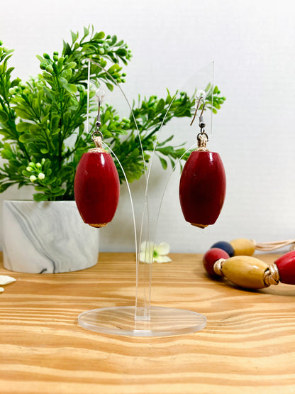 Poppy Wood Necklace