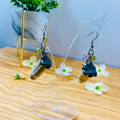 Keyla Drum Earrings